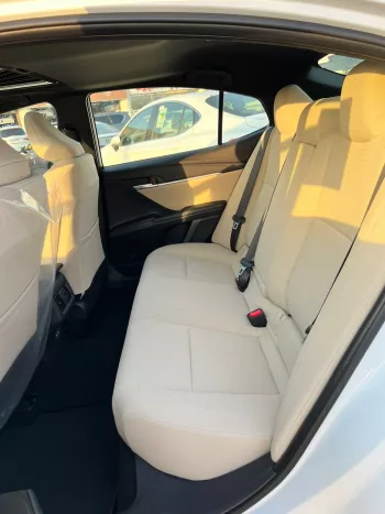 Toyota Camry XLE 2.5L Hybrid 2025 Model Year White Color Exterior  