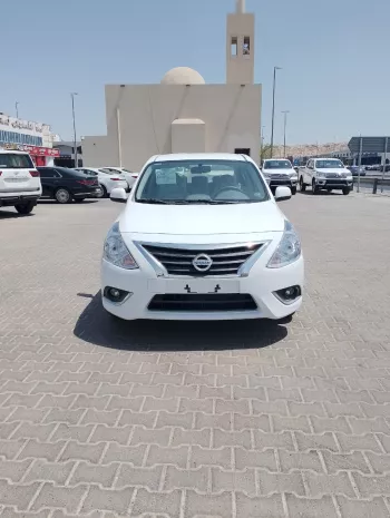 Nissan Sunny 1.8L Petrol 2025 model Year White Color Exterior