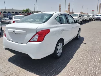 Nissan Sunny 1.8L Petrol 2025 model Year White Color Exterior