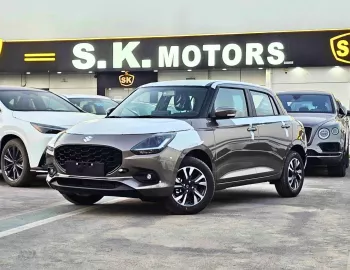 Suzuki Swift GLX Petrol FWD 2026 Model Year Brown Color Exterior
