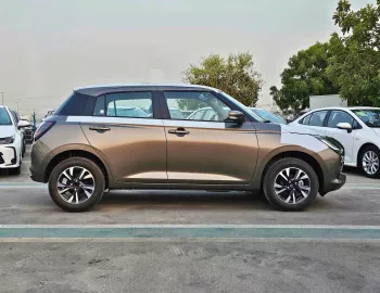 Suzuki Swift GLX Petrol FWD 2026 Model Year Brown Color Exterior