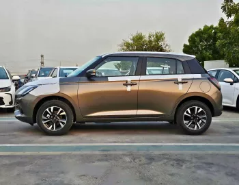 Suzuki Swift GLX Petrol FWD 2026 Model Year Brown Color Exterior