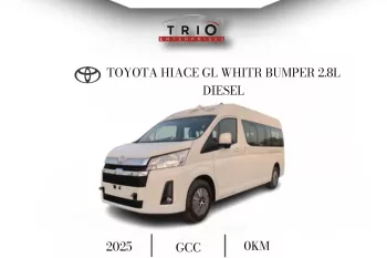 TOYOTA HIACE GL 2026 MODEL YEAR 2.8L DIESEL MT 14 SEATER FULL OPTION