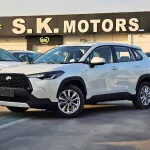  Toyota Corolla Cross 2.0L Hybrid 2025 Model Year White Color Exterior - Thumbnail 1