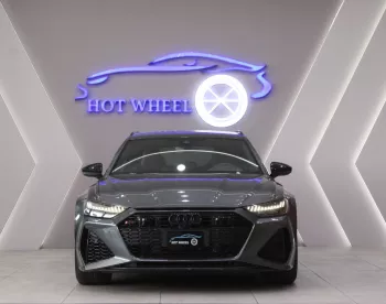 AUDI RS6 2022 MODEL YEAR PETROL GRAY COLOR EXTERIOR