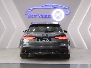 AUDI RS6 2022 MODEL YEAR PETROL GRAY COLOR EXTERIOR