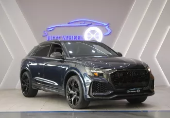 AUDI RSQ8 TFSI QUATTRO V8 2024 MODEL YEAR PETROL BLUE COLOR EXTERIOR
