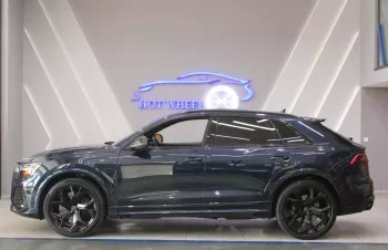 AUDI RSQ8 TFSI QUATTRO V8 2024 MODEL YEAR PETROL BLUE COLOR EXTERIOR