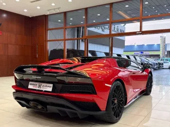 Lamborghini Aventador S 6.5L Petrol 2018 Model Year Red Color Exterior 
