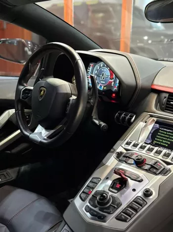 Lamborghini Aventador S 6.5L Petrol 2018 Model Year Red Color Exterior 