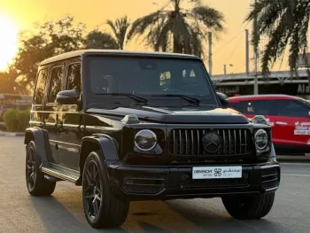 Mercedes-Benz G63 4.0L Petrol 2024 Model Year Black Color Exterior 