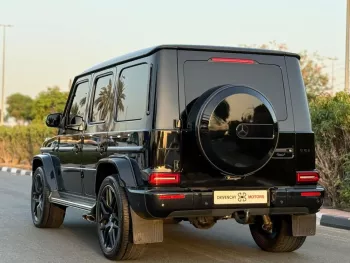 Mercedes-Benz G63 4.0L Petrol 2024 Model Year Black Color Exterior 