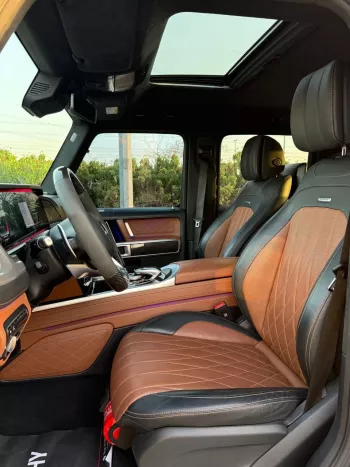 Mercedes-Benz G63 4.0L Petrol 2024 Model Year Black Color Exterior 