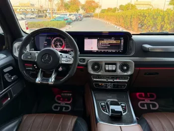 Mercedes-Benz G63 4.0L Petrol 2024 Model Year Black Color Exterior 