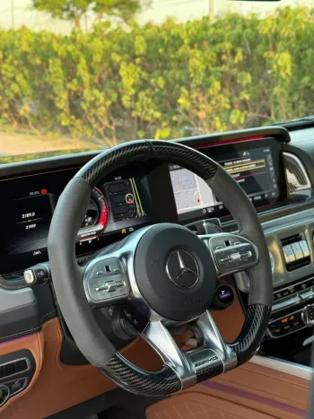 Mercedes-Benz G63 4.0L Petrol 2024 Model Year Black Color Exterior 