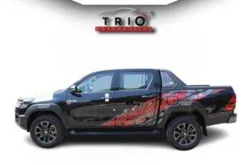 TOYOTA HILUX ADVENTURE 4.0L PETROL 2025 MODEL YEAR BLACK COLOR ( OMAN SPEC )
