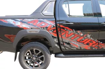 TOYOTA HILUX ADVENTURE 4.0L PETROL 2025 MODEL YEAR BLACK COLOR ( OMAN SPEC )