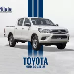 TOYOTA HILUX DC GUN 125 2.4 2025 MODEL YEAR WHITE COLOR EXTERIOR - Thumbnail 1