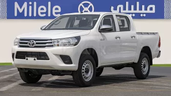 TOYOTA HILUX DC GUN 125 2.4 2025 MODEL YEAR WHITE COLOR EXTERIOR