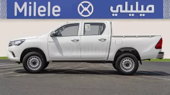 TOYOTA HILUX DC GUN 125 2.4 2025 MODEL YEAR WHITE COLOR EXTERIOR