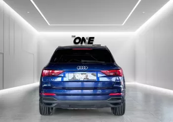 Audi Q3 S Line 2.0L Petrol 2024 Model Year Blue Color Exterior 