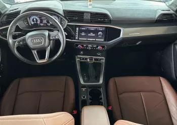 Audi Q3 S Line 2.0L Petrol 2024 Model Year Blue Color Exterior 