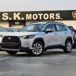 Toyota Corolla Cross 1.8L hybrid 2025 Model Year White Color Exterior - Thumbnail 1