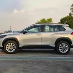 Toyota Corolla Cross 1.8L hybrid 2025 Model Year White Color Exterior - Thumbnail 4