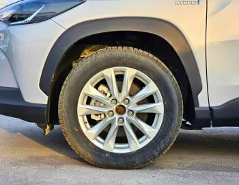 Toyota Corolla Cross 1.8L hybrid 2025 Model Year White Color Exterior