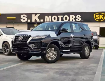 Toyota Fortuner SR5 2.7L Diesel 2025 Model Year Black Color Exterior 
