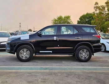 Toyota Fortuner SR5 2.7L Diesel 2025 Model Year Black Color Exterior 