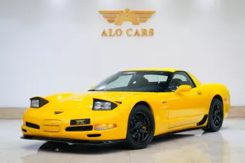 Chevrolet Corvette Z06 5.7L Petrol 2003 Model Year Yellow Color Exterior 