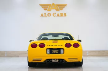 Chevrolet Corvette Z06 5.7L Petrol 2003 Model Year Yellow Color Exterior 