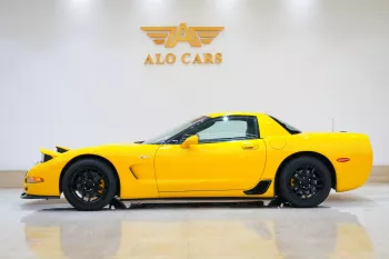 Chevrolet Corvette Z06 5.7L Petrol 2003 Model Year Yellow Color Exterior 
