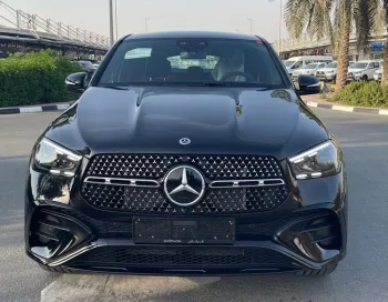 Mercedes-Benz GLE 450 3.0L Petrol 2025 Model Year Black Color Exterior 