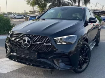Mercedes-Benz GLE 450 3.0L Petrol 2025 Model Year Black Color Exterior 