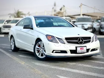 Mercedes-Benz E350 3.5L Petrol V6 2010 Model Year White Color Exterior