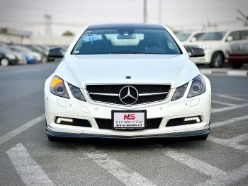 Mercedes-Benz E350 3.5L Petrol V6 2010 Model Year White Color Exterior