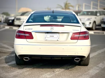 Mercedes-Benz E350 3.5L Petrol V6 2010 Model Year White Color Exterior