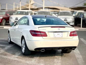 Mercedes-Benz E350 3.5L Petrol V6 2010 Model Year White Color Exterior