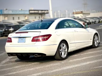 Mercedes-Benz E350 3.5L Petrol V6 2010 Model Year White Color Exterior