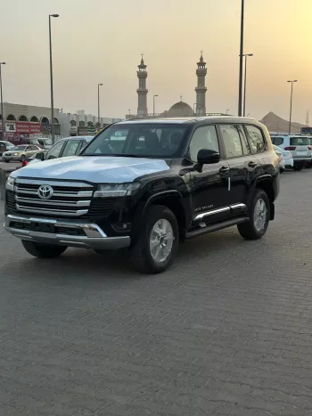 Toyota Land Cruiser GX.R 3.5L Twin Turbo 2025 Model Year Black Color Exterior 