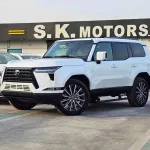 Lexus GX550 3.5L Petrol 2025 Model Year White Color Exterior  - Thumbnail 1