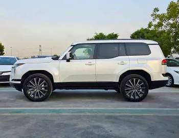 Lexus GX550 3.5L Petrol 2025 Model Year White Color Exterior 