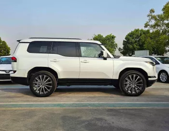 Lexus GX550 3.5L Petrol 2025 Model Year White Color Exterior 