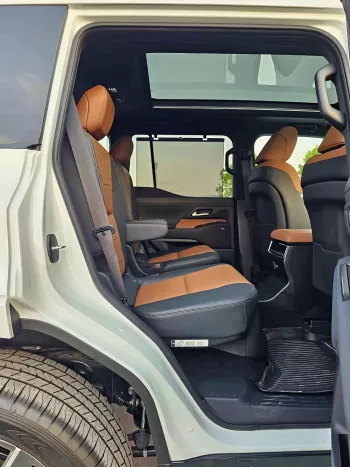 Lexus GX550 3.5L Petrol 2025 Model Year White Color Exterior 