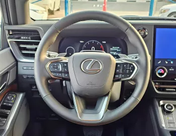 Lexus GX550 3.5L Petrol 2025 Model Year White Color Exterior 