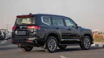 New Toyota Land Cruiser VX 4.0 2025 Model year Black Color Exterior