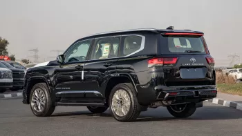 New Toyota Land Cruiser VX 4.0 2025 Model year Black Color Exterior