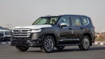 New Toyota Land Cruiser VX 4.0 2025 Model year Black Color Exterior